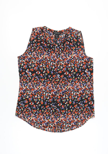 Womens UK Size S Rachel Zoe Multicoloured Tunic Blouse