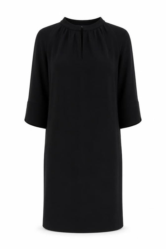 Marks and Spencer Women’s Black Size 6 Shift Knee Length Dress