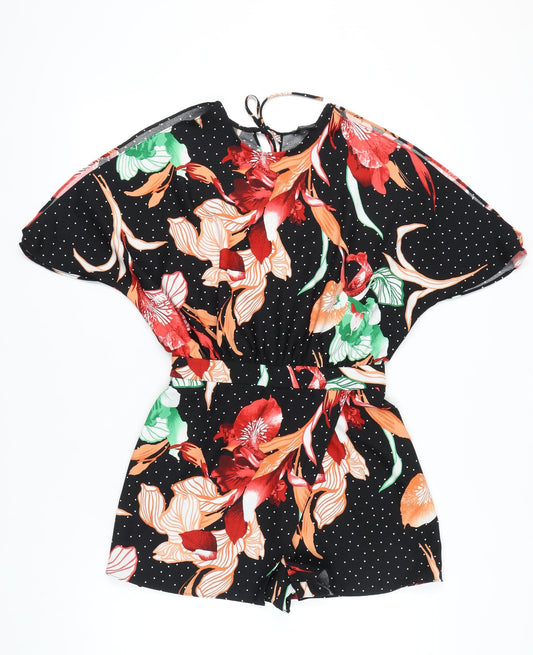 River Island Women’s Multicoloured Floral Playsuit Size 10