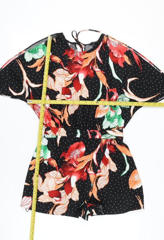 River Island Women’s Multicoloured Floral Playsuit Size 10