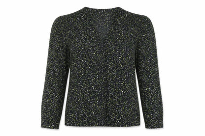 Womens UK Size 10 Topshop Black Wrap Blouse