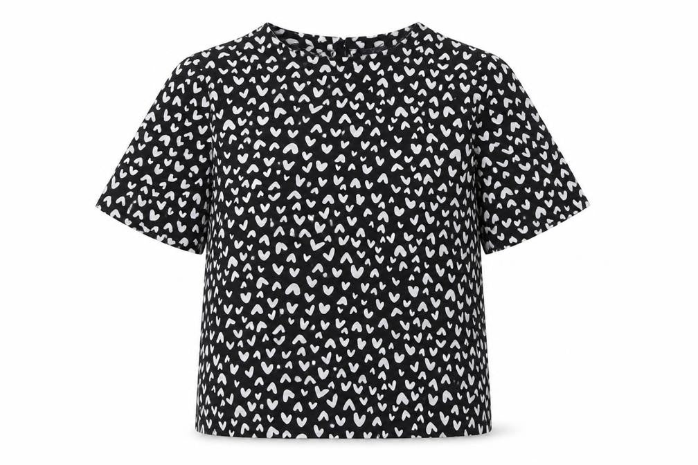 Womens UK Size 10 Marks and Spencer Black Basic Blouse