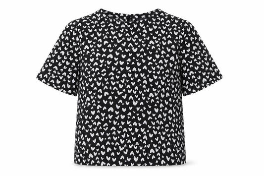 Womens UK Size 10 Marks and Spencer Black Basic Blouse