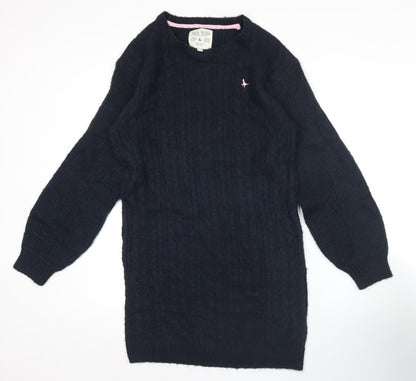 Teens UK Size 14 Jack Wills Blue Pullover Jumper