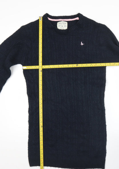 Teens UK Size 14 Jack Wills Blue Pullover Jumper