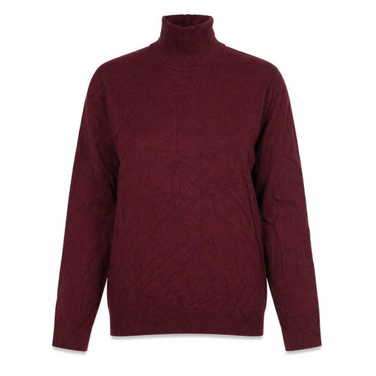 Womens UK Size 2XS Bershka Red Pullover Jumper