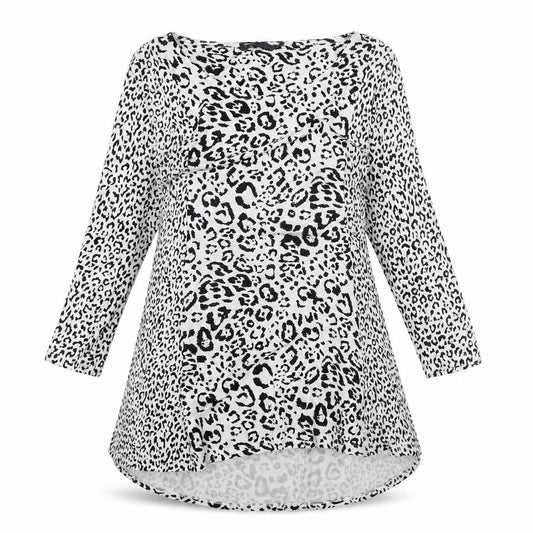 Marks and Spencer Women’s Leopard Print Knee Length Shift Dress UK 10
