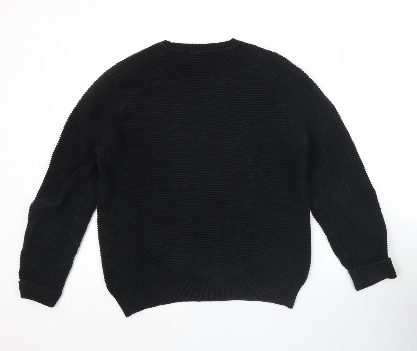 Mens UK Size S French Connection Black Pullover Sweatshirt