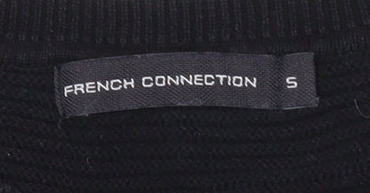 Mens UK Size S French Connection Black Pullover Sweatshirt