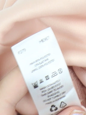 Very Petite Women’s Beige One Shoulder Jumpsuit Size 8