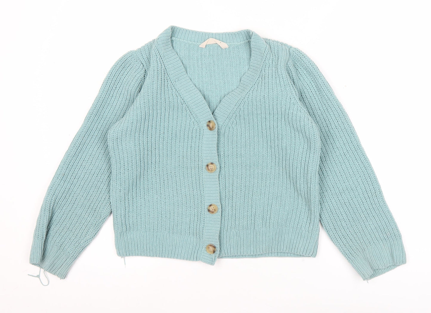 Teens UK Size 10 Slim John Lewis Blue Cardigan Jumper
