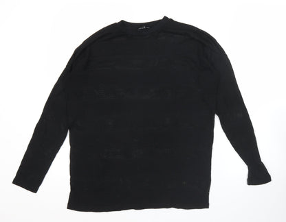 Womens UK Size 10 NEXT Black Pullover Jumper