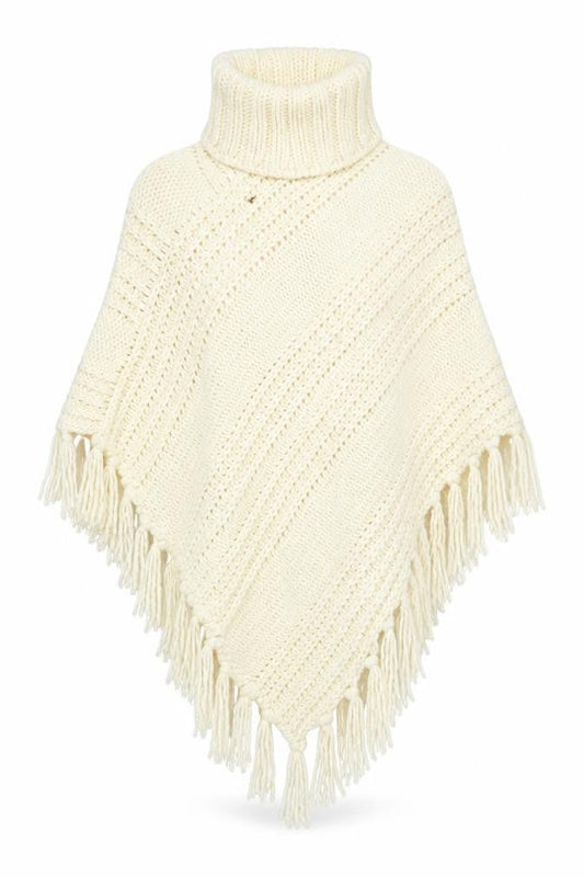 Womens UK Size L NEXT Ivory Cape Jumper