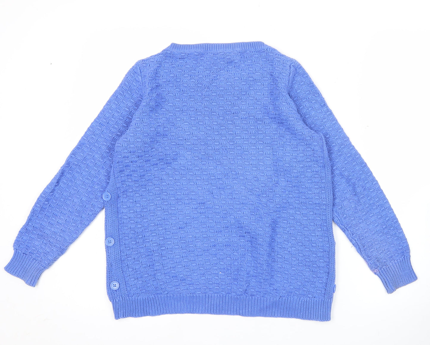 Womens UK Size 12 M&Co Blue Pullover Jumper