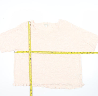 Womens UK Size L Monsoon Pink Pullover Jumper