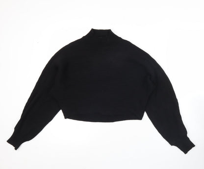 Womens UK Size S New Look Black Pullover Jumper