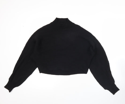 Womens UK Size S New Look Black Pullover Jumper