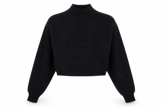 Womens UK Size S New Look Black Pullover Jumper
