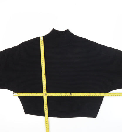 Womens UK Size S New Look Black Pullover Jumper