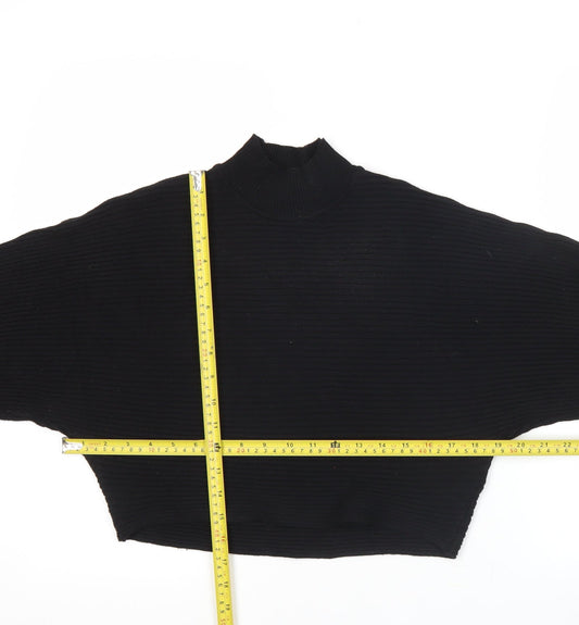 Womens UK Size S New Look Black Pullover Jumper