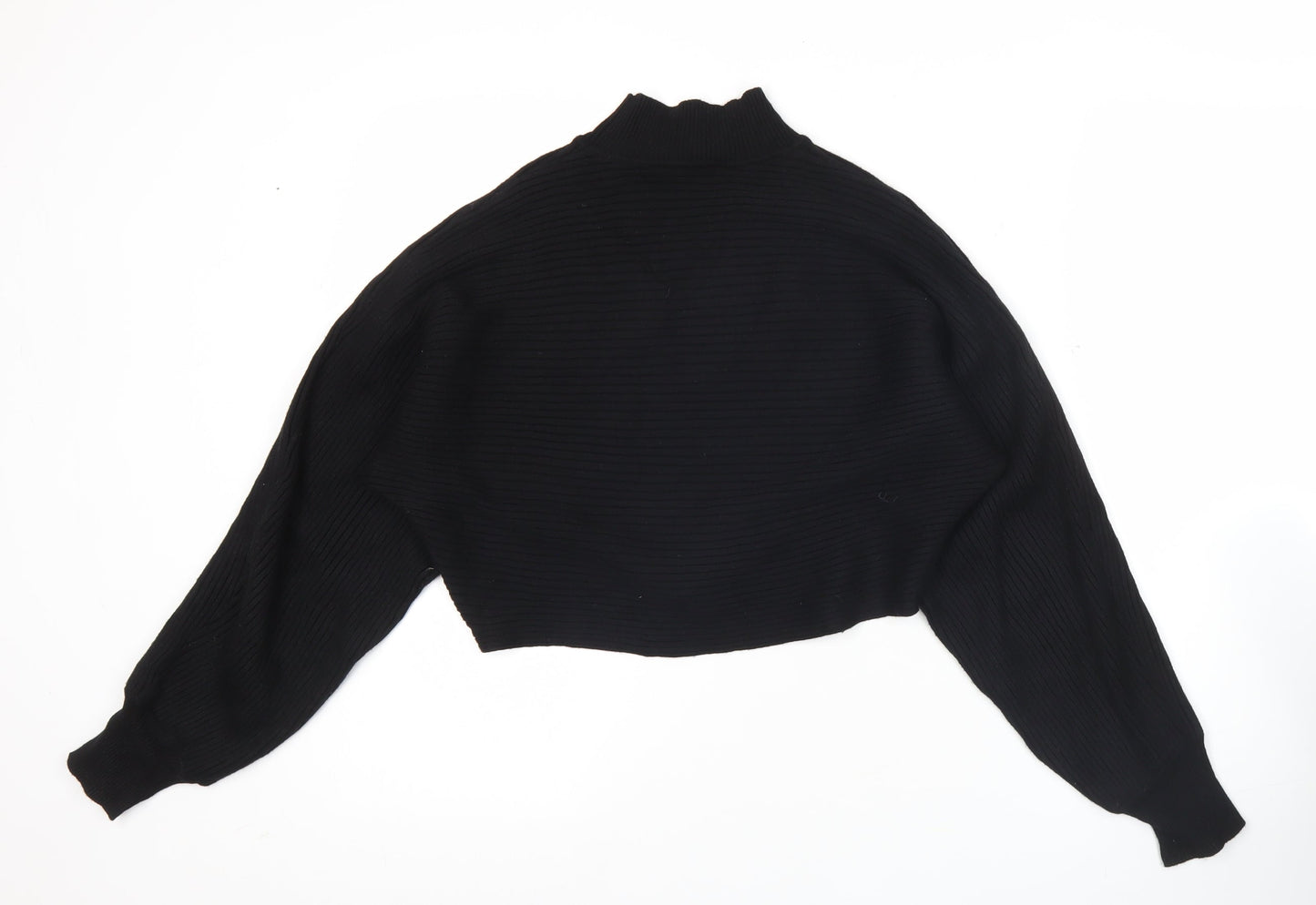 Womens UK Size S New Look Black Pullover Jumper