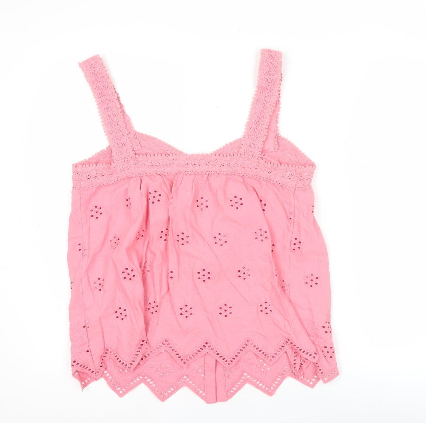 Womens UK Size 12 Marks and Spencer Pink Camisole Blouse