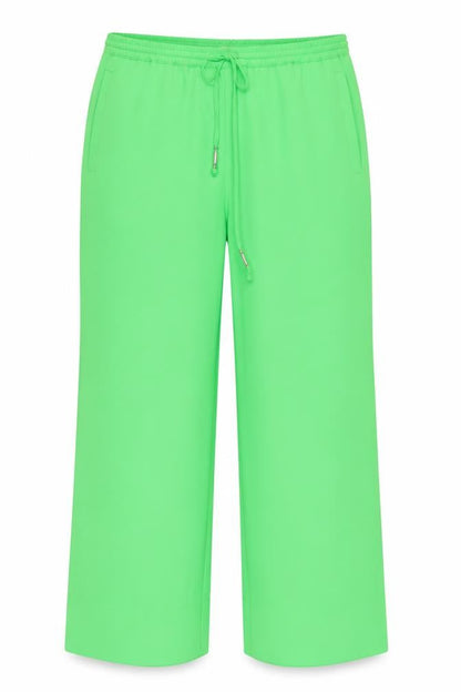 Womens UK Size 12 H&M Regular Fit CasualTravel Green Trousers