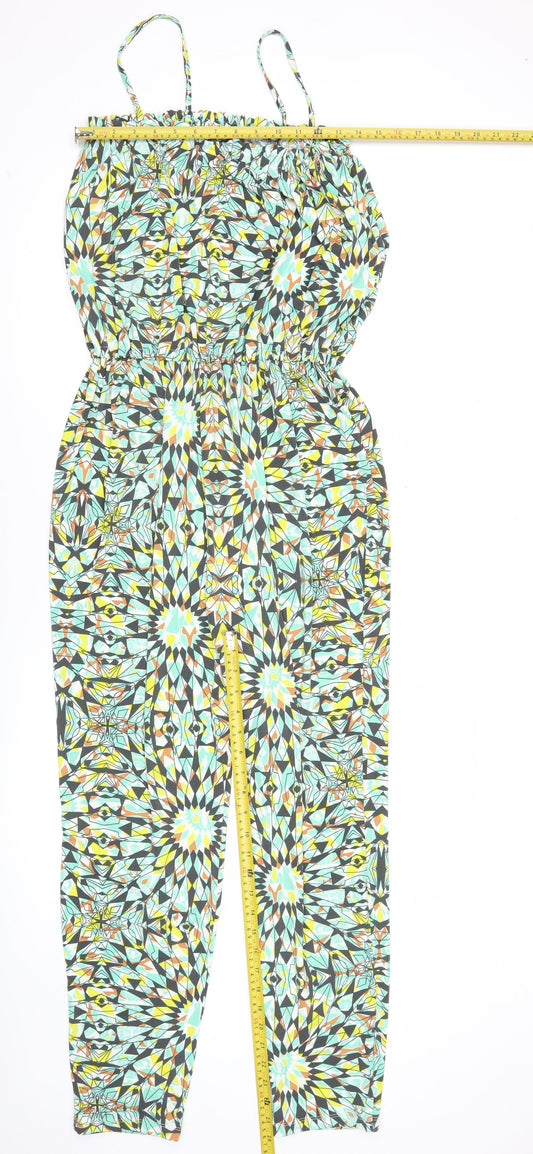 Vero Moda Women’s Multicoloured Strapless Jumpsuit Size M