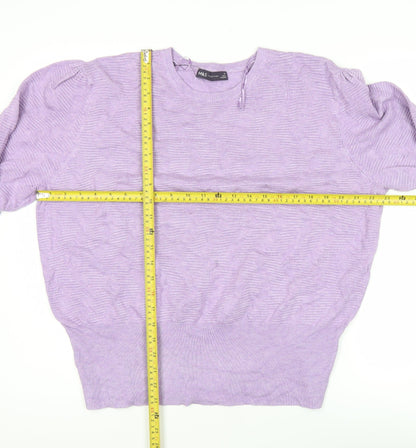 Womens UK Size XL Marks and Spencer Purple Pullover Jumper