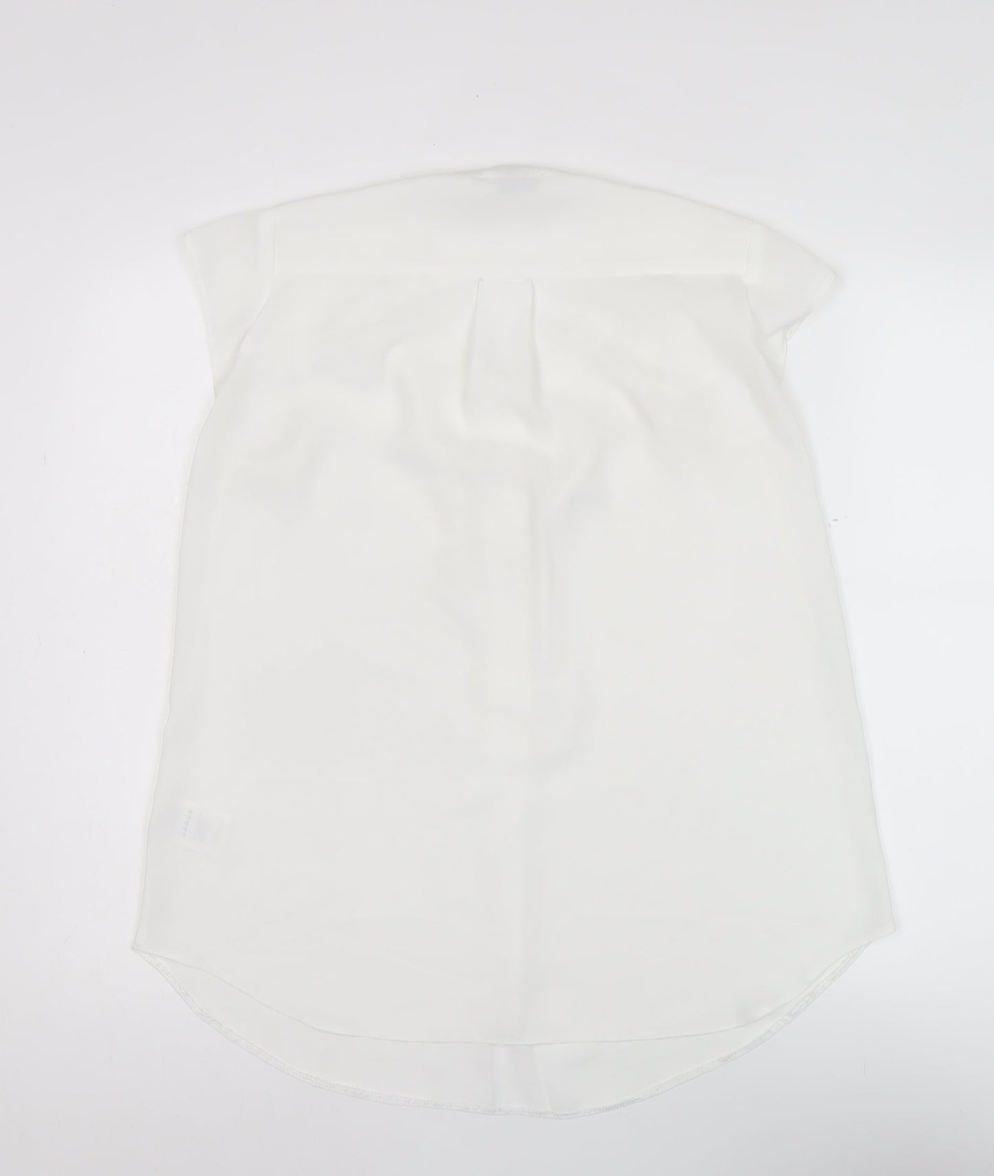 Womens UK Size 12 Paraphrase White Basic Blouse