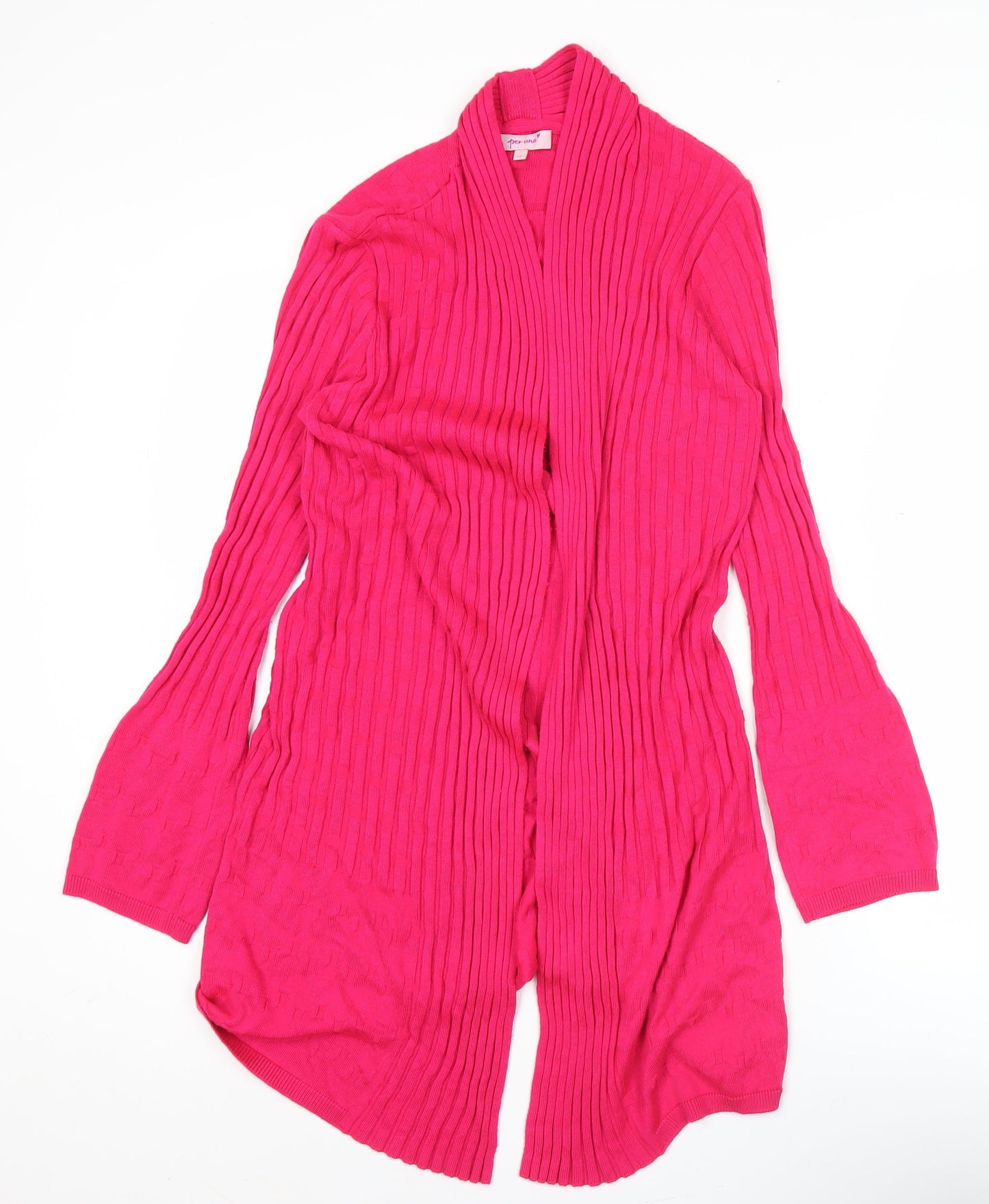 Womens UK Size 12 Marks and Spencer Pink Cardigan Jumper