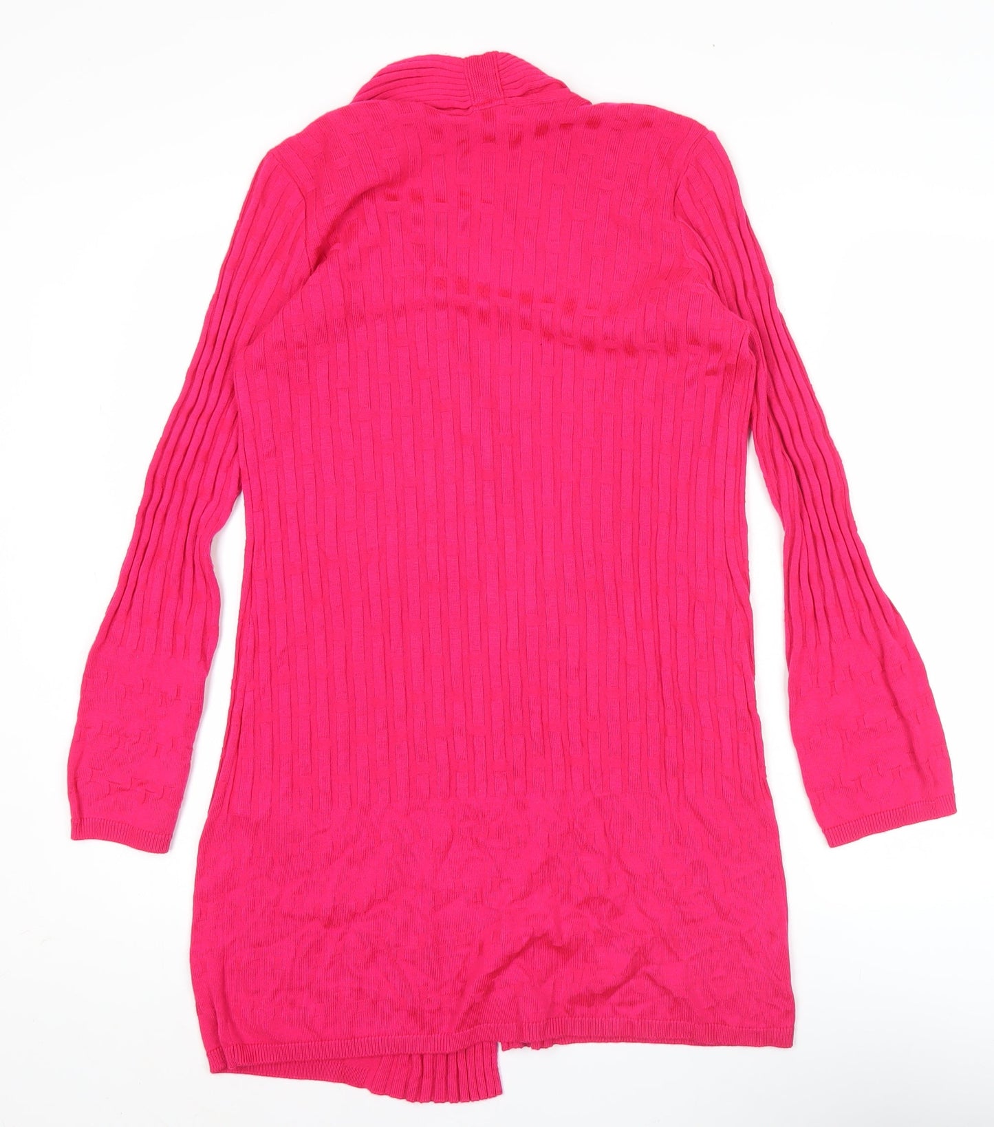Womens UK Size 12 Marks and Spencer Pink Cardigan Jumper