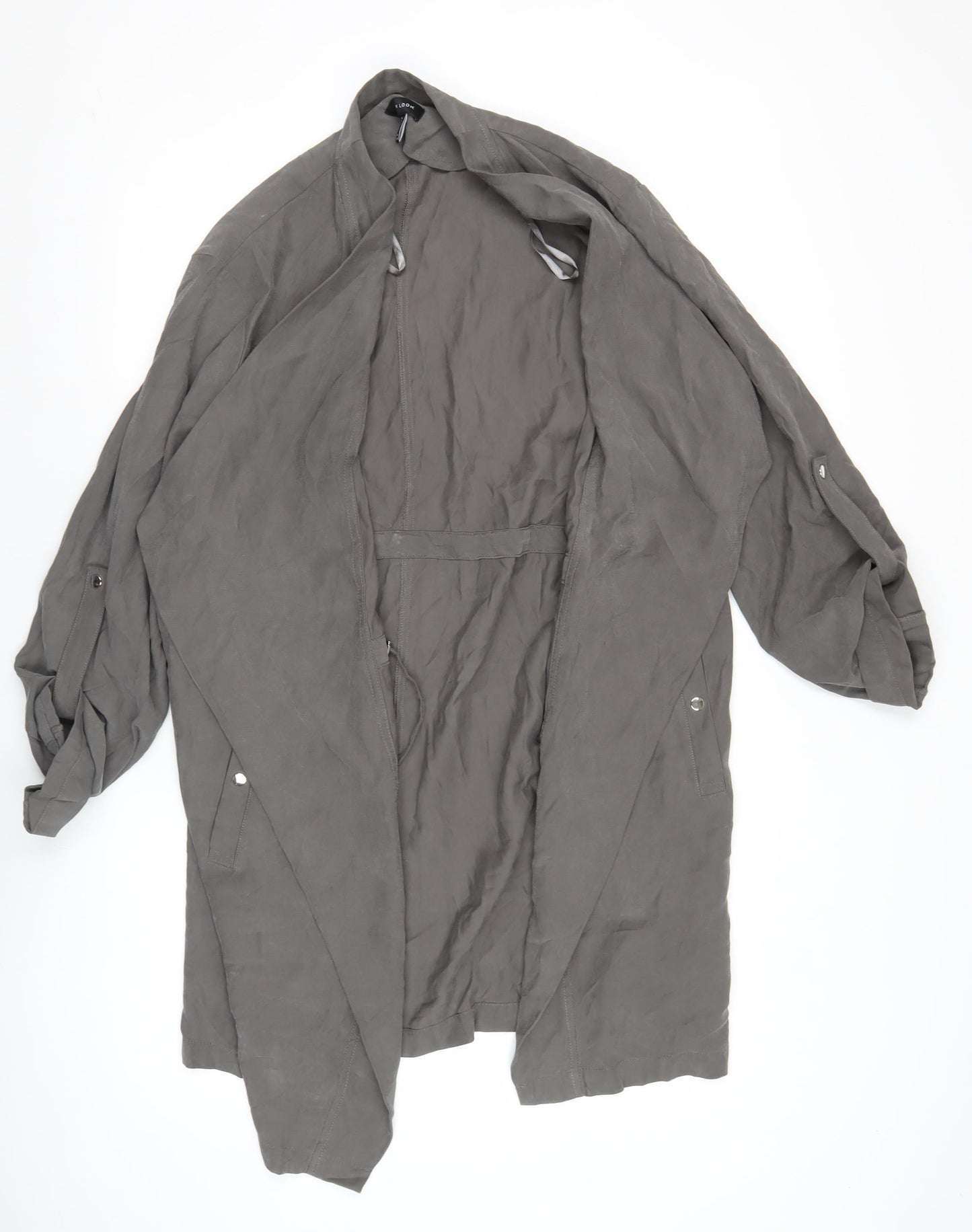 Womens UK Size 18 New Look Grey Basic Jacket