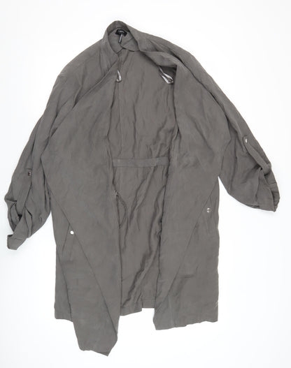 Womens UK Size 18 New Look Grey Basic Jacket
