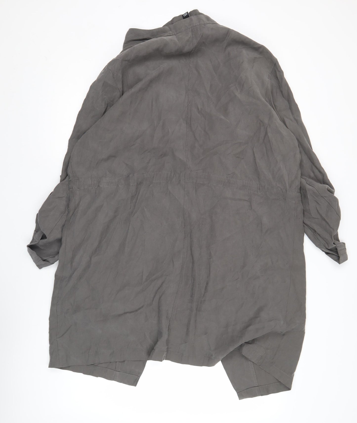 Womens UK Size 18 New Look Grey Basic Jacket