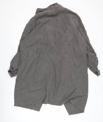 Womens UK Size 18 New Look Grey Basic Jacket