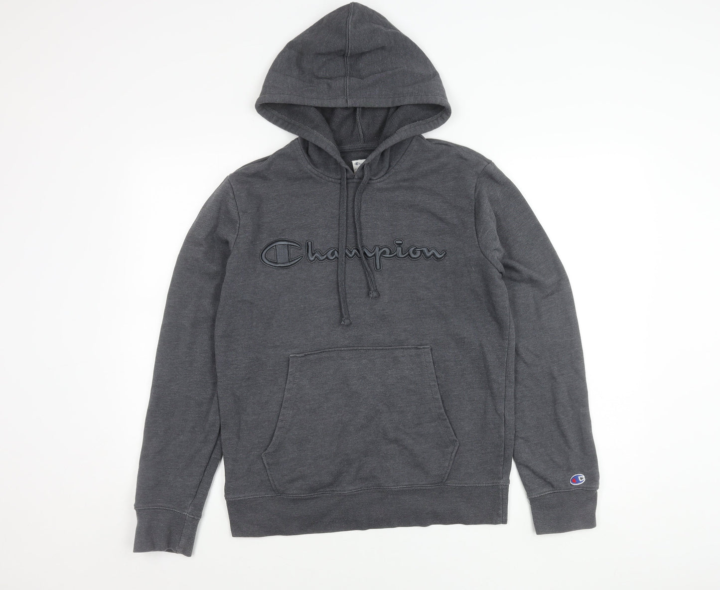 Mens UK Size S Champion Grey Pullover Hoodie