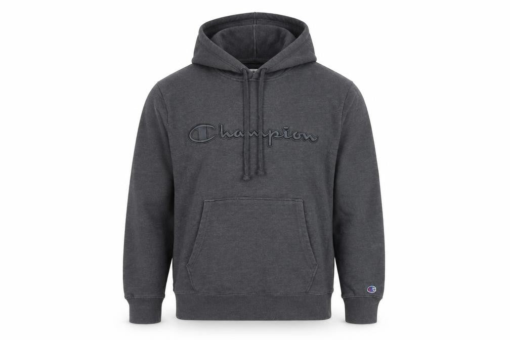Mens UK Size S Champion Grey Pullover Hoodie