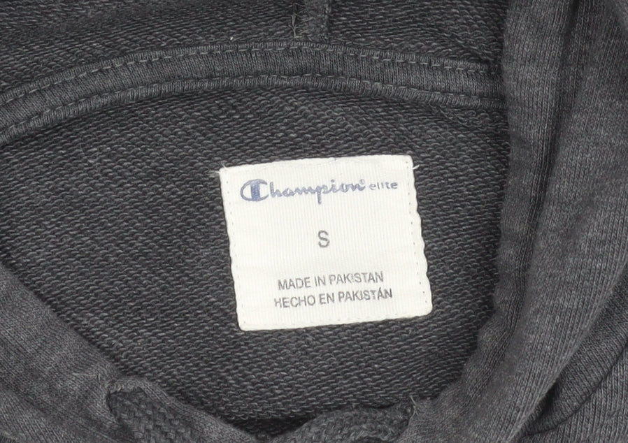 Mens UK Size S Champion Grey Pullover Hoodie