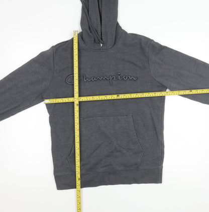Mens UK Size S Champion Grey Pullover Hoodie