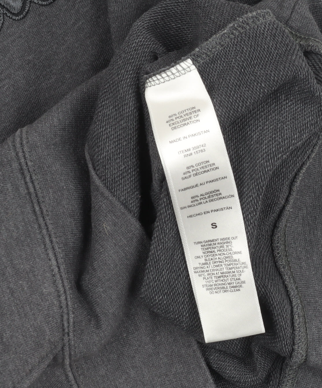 Mens UK Size S Champion Grey Pullover Hoodie