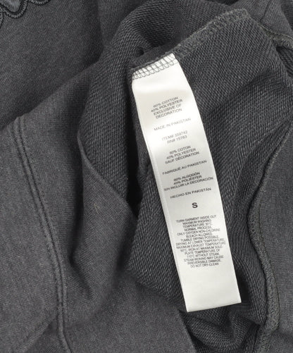 Mens UK Size S Champion Grey Pullover Hoodie