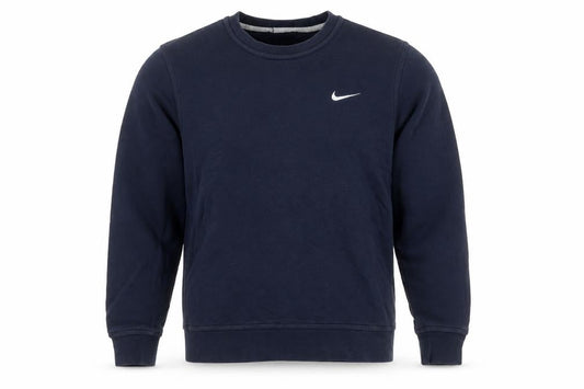 Mens UK Size M Nike Blue Pullover Sweatshirt