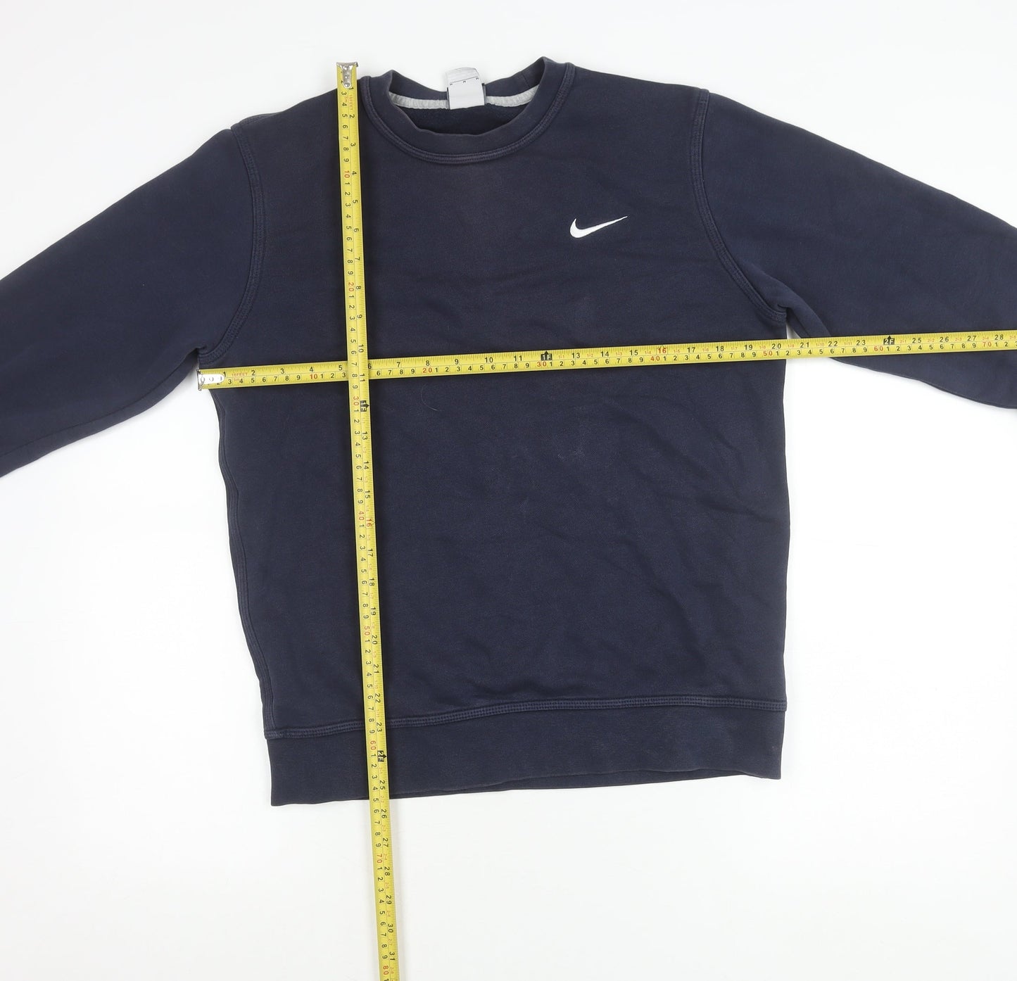 Mens UK Size M Nike Blue Pullover Sweatshirt