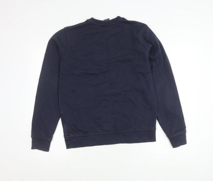 Mens UK Size M Nike Blue Pullover Sweatshirt