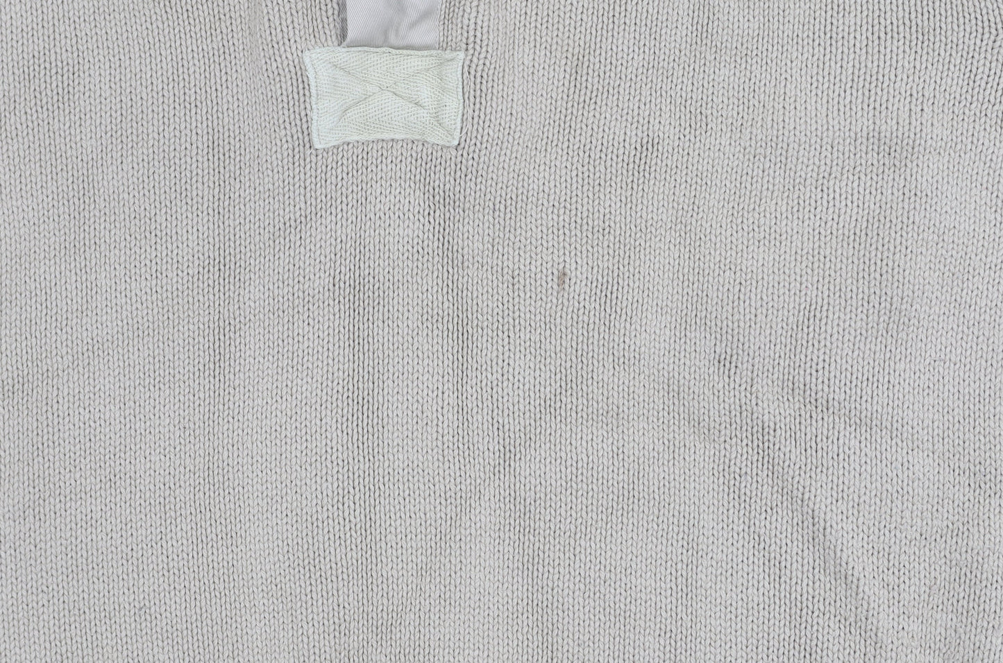 Pierre Cardin Men's Beige Cotton 1/4 Zip Pullover Jumper M