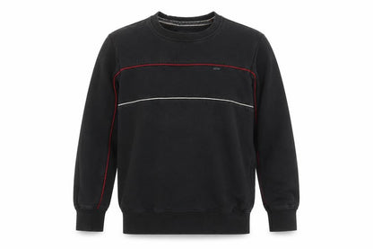 Bare Denim Men's Black L Sweatshirt Pullover Crew Neck Cotton