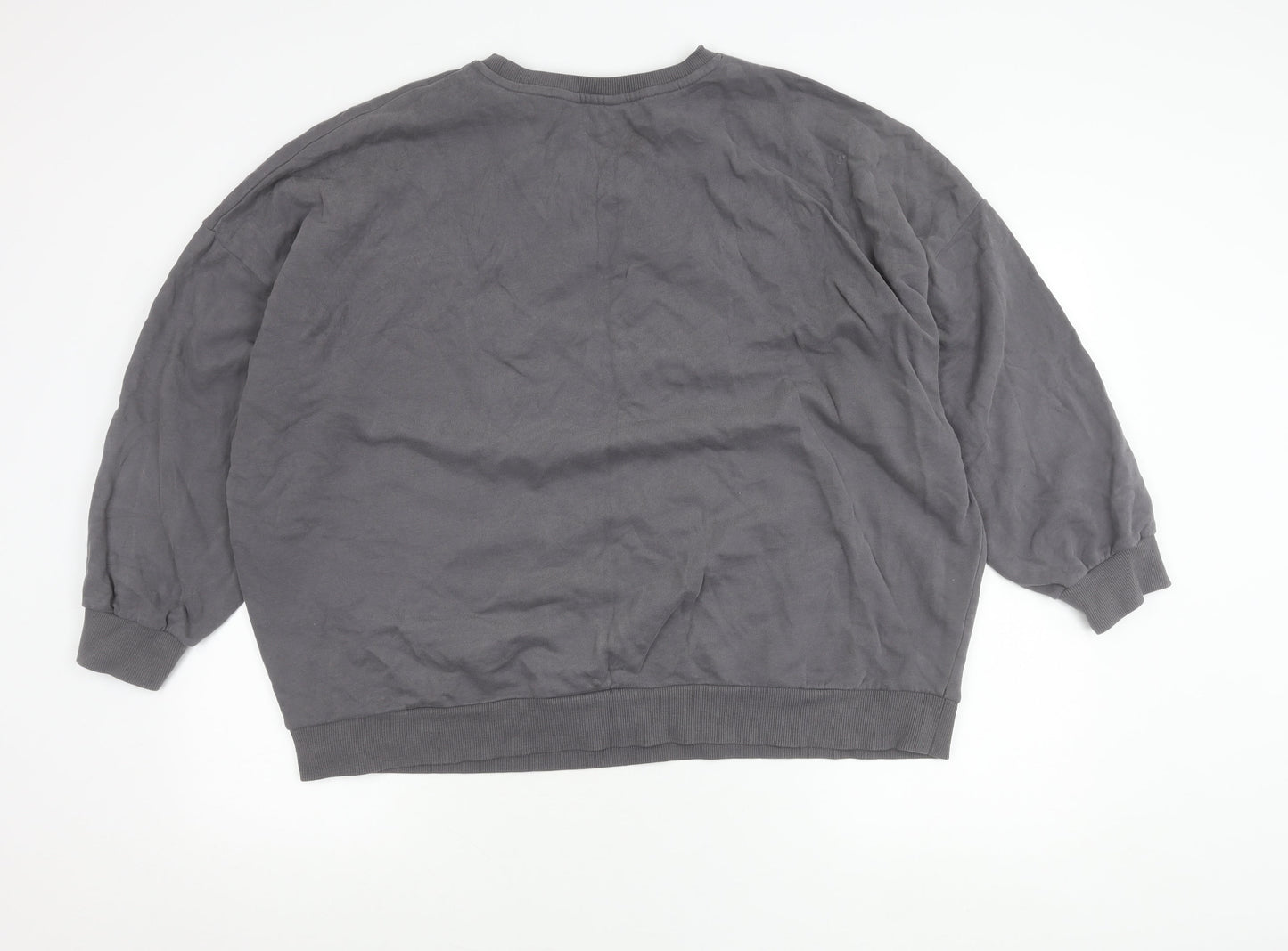 F&F Womens Grey XL Pullover Sweatshirt Los Angeles Graphic Print