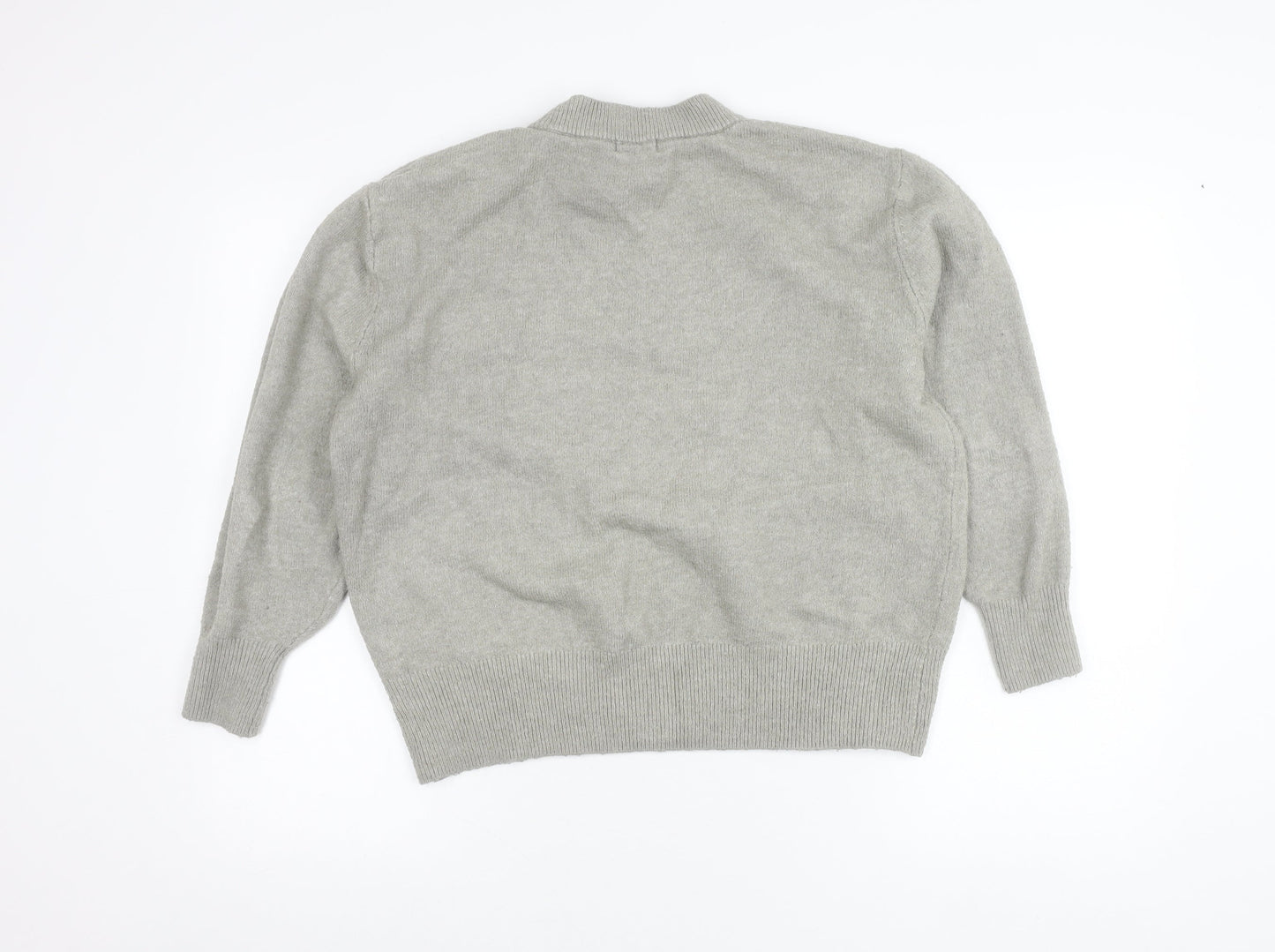 Womens UK Size M H&M Grey Pullover Jumper