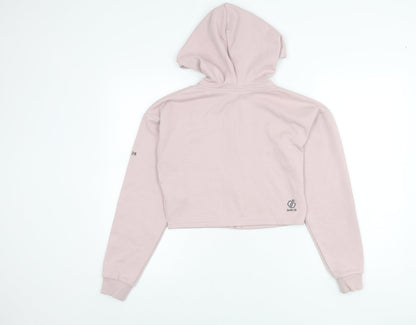 Dare 2B Womens Pink Full Zip Hoodie UK 6 Regular Fit Activewear